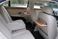 2014 Bentley Flying Spur rear seats