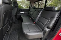 2014 Chevrolet Silverado rear seats