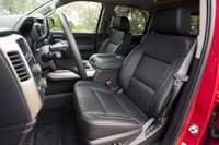 2014 Chevrolet Silverado front seats