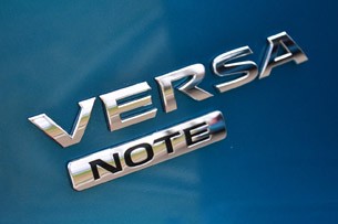 2014 Nissan Versa Note badge