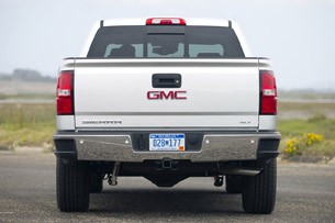 2014 GMC Sierra rear view