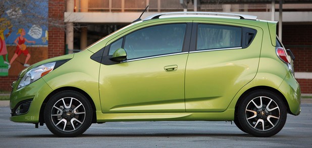 2013 Chevrolet Spark side view