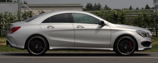 2014 Mercedes-Benz CLA45 AMG side view