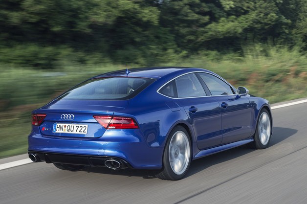 2014 Audi RS7 driving