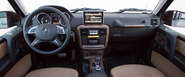 2013 Mercedes-Benz G550 interior