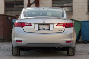 2013 Acura ILX Hybrid rear view
