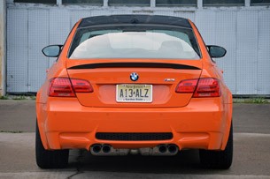 2013 BMW M3 Coupe Lime Rock Edition rear view