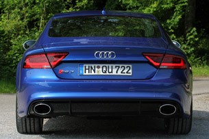 2014 Audi RS7 rear view
