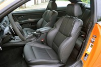 2013 BMW M3 Coupe Lime Rock Edition front seats