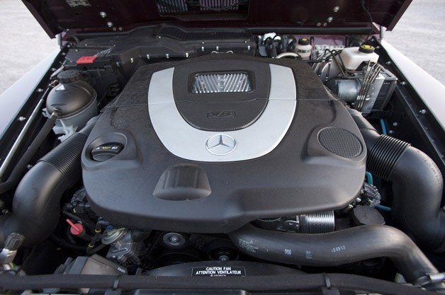 2013 Mercedes-Benz G550 engine