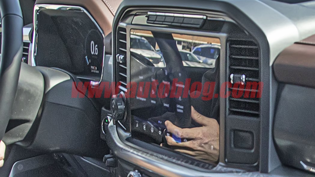 Leaked Photo New 2021 Ford F 150 Interior Photo Tigerdroppings Com