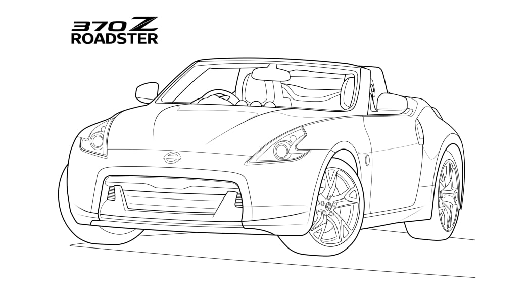 Nissan releases free coloring book to quell coronavirus blues