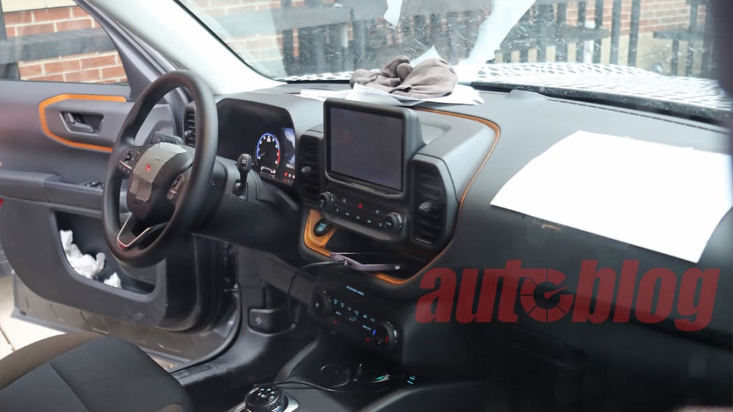 Spy Photos Reveal 2021 Ford Bronco Sport Interior