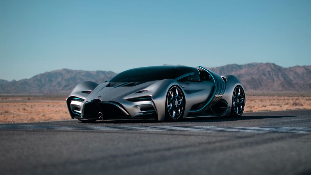 Hyperion unveils XP-1 hydrogen fuel cell supercar - 0-60 in 2.2 seconds ...