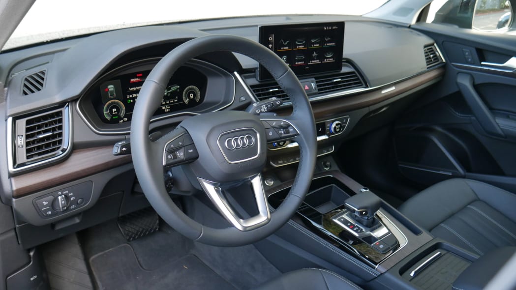 2021 Audi Q5 interior from outside