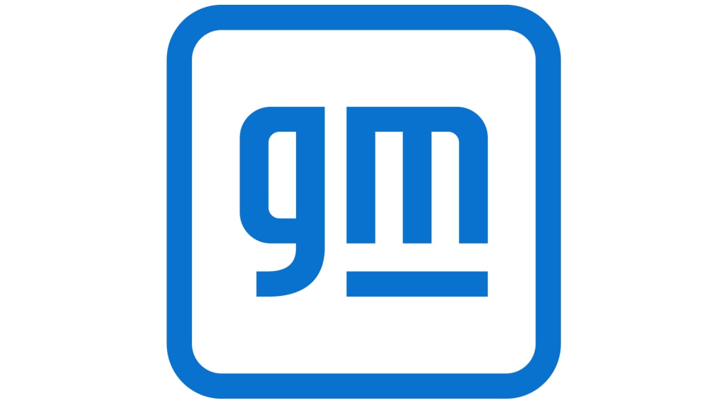 New GM logo - blue