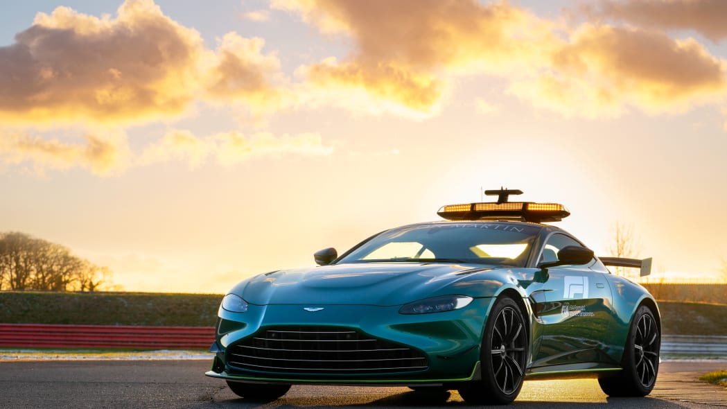 Aston Martin Vantage Safety Car & DBX Medical Car F1 Photo Gallery