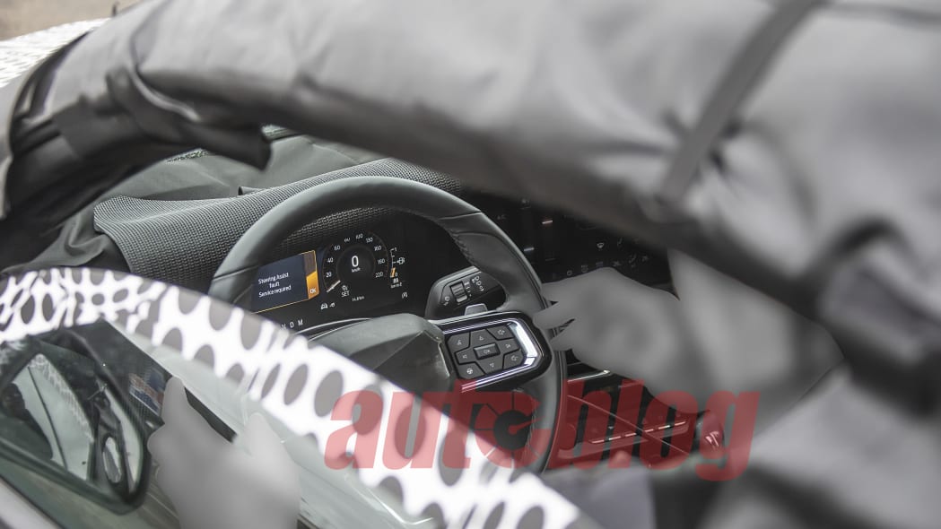 Next-gen Ford Mustang interior spied