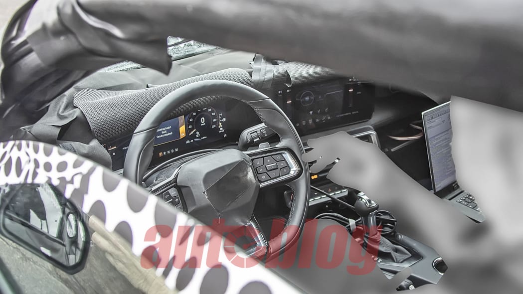 Next-gen Ford Mustang interior spied
