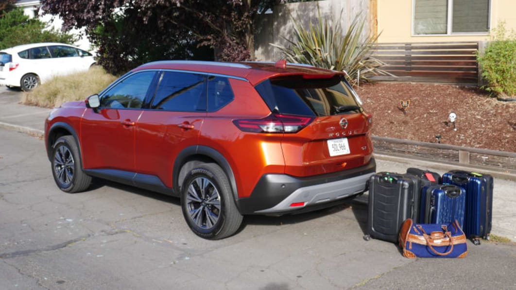 Nissan Rogue Luggage Test How much cargo space? Autoblog