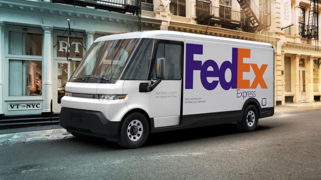 FedEx delivery trucks to be all EVs by 2040 Autoblog