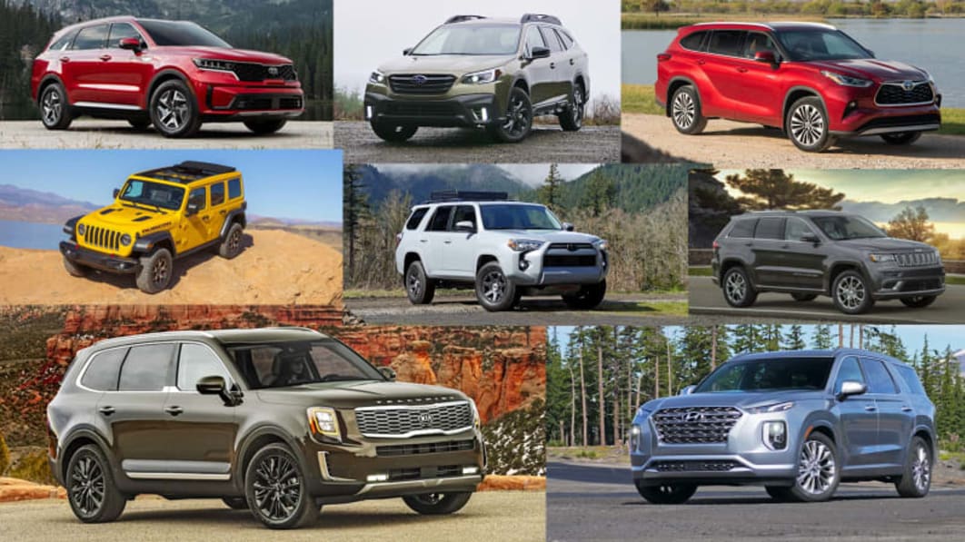 8 Best Midsize SUVs of 2021
