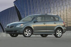 2008 Pontiac Vibe Base Front-wheel Drive Hatchback Book Value