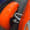 Elio Motors orange trike front wheel cover