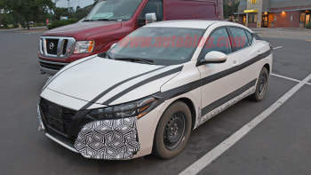 2020 Nissan Sentra Spied With Minimal Camouflage Showing