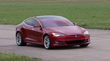 Tesla Model S Spied Prepping For Nurburgring Lap Attempt