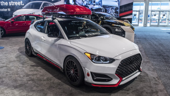 Tastefully Modified Hyundai Veloster N And Lifted Kona Off