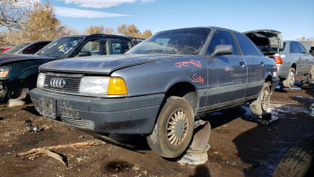 junkyard gem 1988 audi 80 quattro autoblog junkyard gem 1988 audi 80 quattro