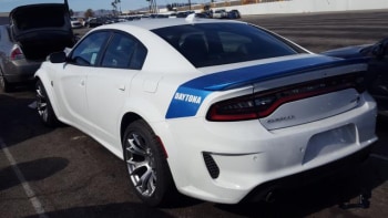 white hellcat charger