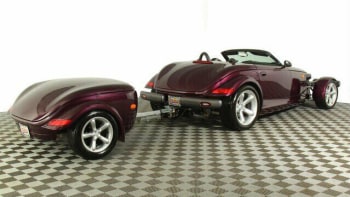 1997 Plymouth Prowler With Under 300 Miles On Sale Complete With Trailer Autoblog