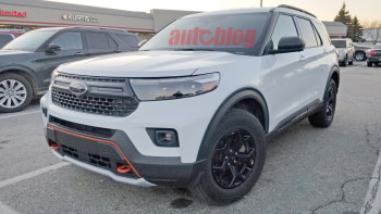 Spy Photos Show 22 Ford Explorer Timberline Completely Undisguised Autoblog