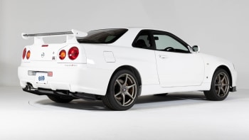 An R34 Nissan Skyline Gt R With Just 10 Miles Is For Sale