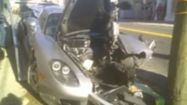 And finally, the real Carrera GT crash story - Autoblog