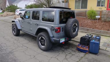 Jeep Wrangler Luggage Test | How much cargo space? - Autoblog