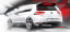 white vw gti clubsport concept rear