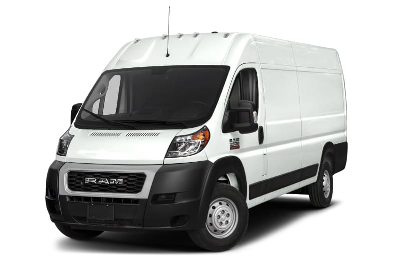2020 Ram Promaster 3500 High Roof Extended Cargo Van 159 In Wb Specs And Prices