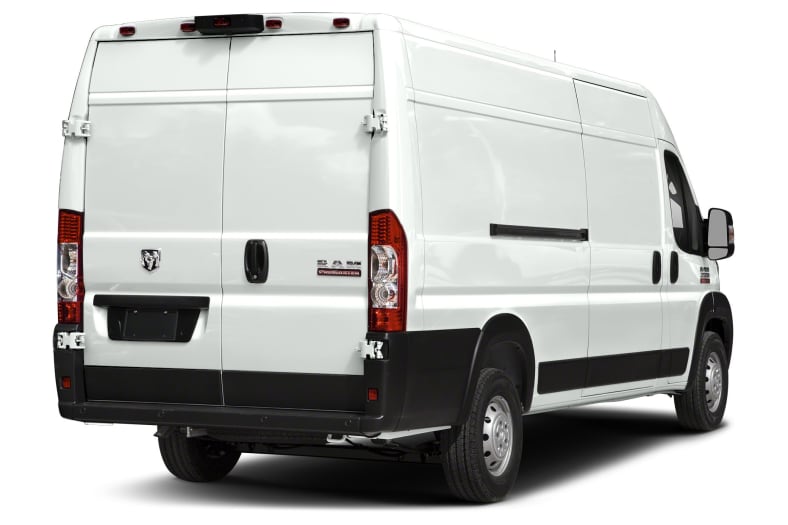 2020 Ram Promaster 3500 High Roof Extended Cargo Van 159 In Wb Specs And Prices