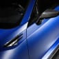 Subaru STI concept blue carbon fiber mirror 