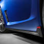 Subaru STI concept blue rocker panel 
