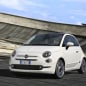 2016 Fiat 500 front 3/4 moving roof