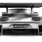 A sketch of the 2016 Mercedes-AMG DTM entry based on the C 63 Coupe, rear view.