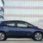 2016 Nissan Leaf blue side
