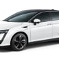 White Honda Clarity Fuel Cell