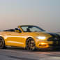 Hennessey Ford Mustang convertible front 3/4