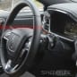 lincoln continental interior spy shot steering wheel