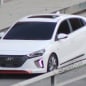 2017 Hyundai Ioniq front 3/4